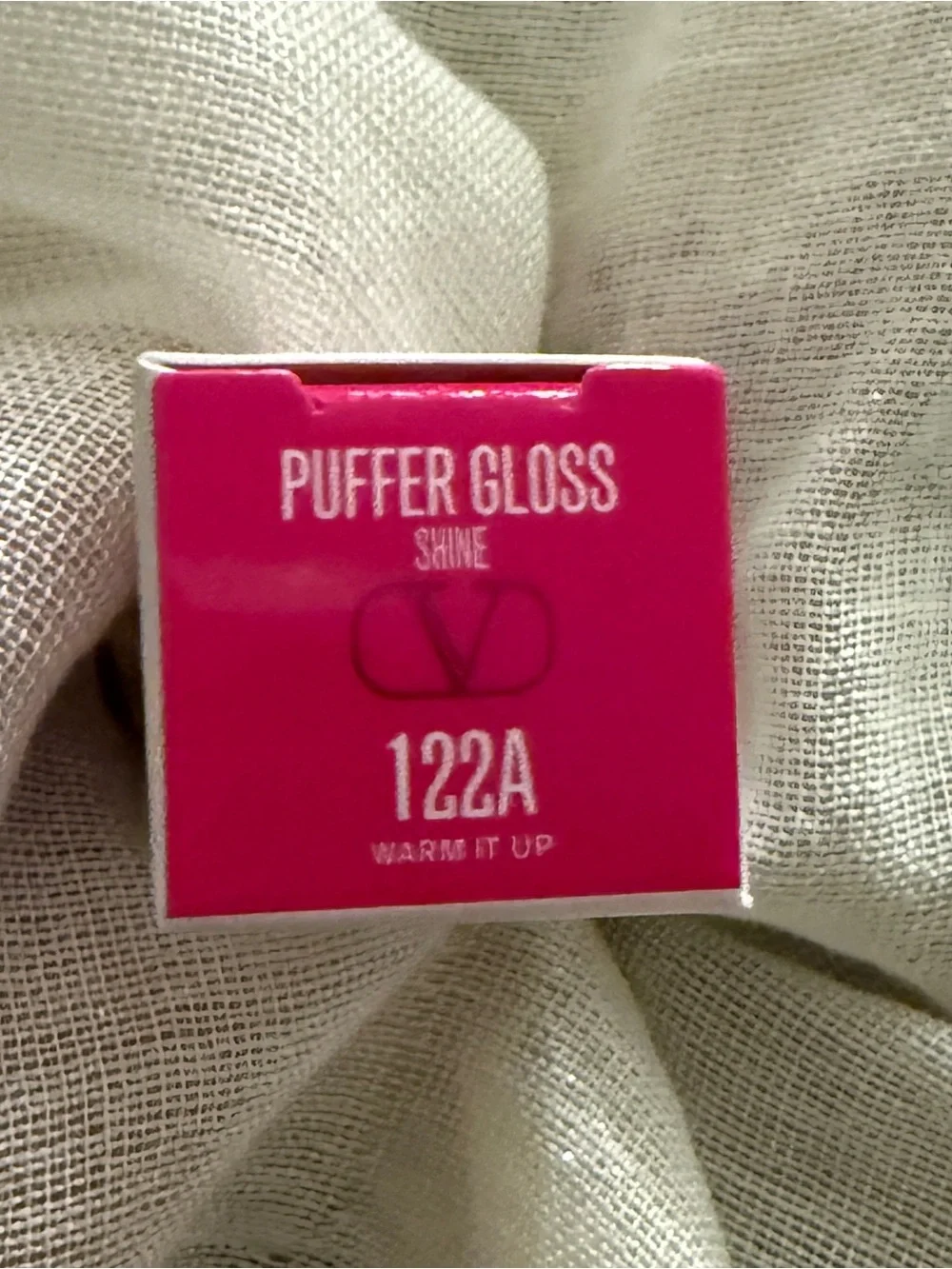 Valentino Puffer Gloss 122A Warm It Up Lip Plumper Gloss 6.5ml NEW IN BOX